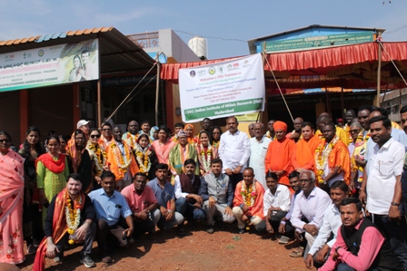 International Trainees visit to Hulsoor Millet FPO of ICAR-IIMR, Hyderabad